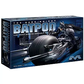 Сборная модель: Мотоцикл Batpod из Темного рыцаря (1/25) | Mebius Models