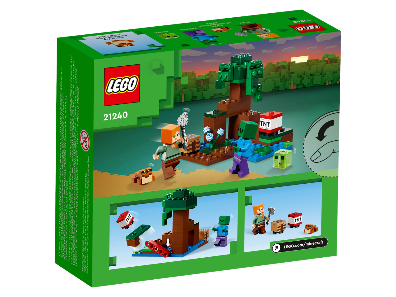 LEGO: Болотное приключение Minecraft 21240 - фото 6 - id-p107145280