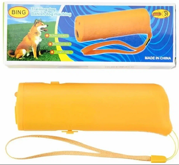 Отпугиватель собак BING AD-100, ультразвуковой отпугиватель, с батарейкой