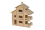 Конструктор ЛЕСОВИЧОК "Разборный домик" №5 набор из 280 деталей, фото 3