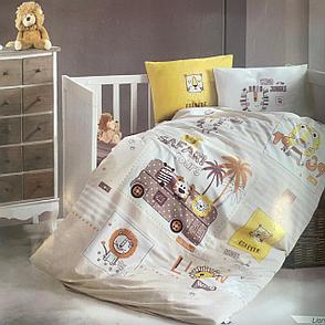 Детский комплект постельного белья ранфорс Clasy Турция, фото 2