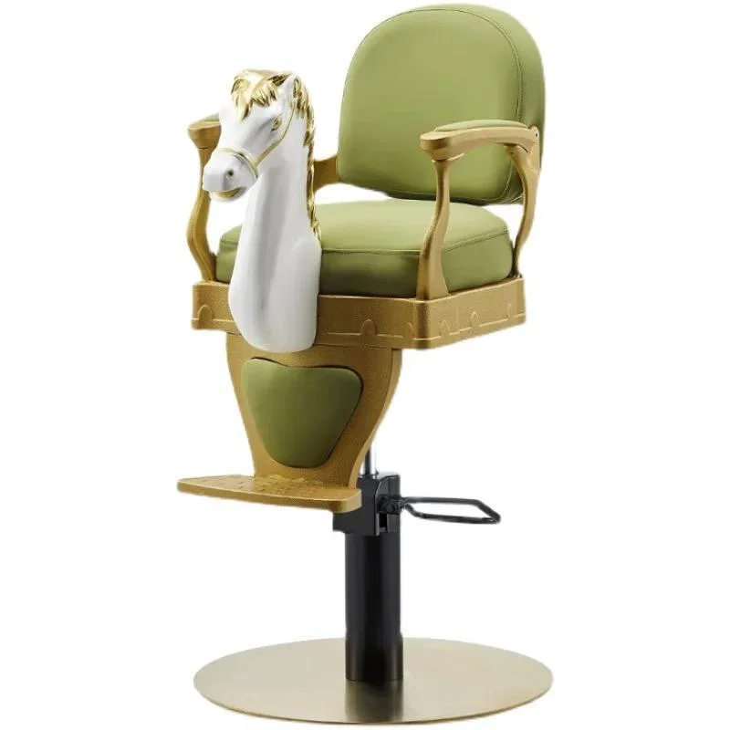 Детское кресло для салона красоты зеленый - фото 1 - id-p107145954