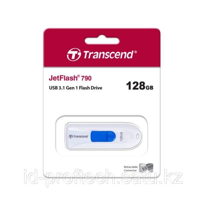 Transcend TS128GJF790W, USB Flash Drive 128GB *790* USB3.0 - фото 1 - id-p107146937
