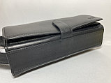 Мужская сумка-барсетка из кожи "Bond Non". Высота 16.5 см, ширина 26 см, глубина 8.5 см., фото 10