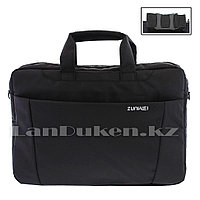 Сумка для ноутбука 15 дюймов Наплечная сумка 30 см х 40 см х 6 см zunwei (черная)