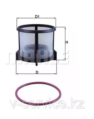 Фильтр топливный HENGST E11S04D65(KX 72D1)