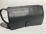Мужская сумка-клатч-барсетка "Bond Non". Высота 16,5 см, ширина 26 см, глубина 8.5 см., фото 4