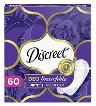 DISCREET Женские гигиенические прокладки на каждый день Deo Irresistible Multiform Trio 60шт