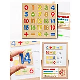 Доска обучающая двухсторонняя со счетами MWZ7018, фото 3