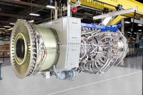 Газовая турбина (ГТД) авиадвигатель General Electric CT7, CT7-9, фото 1