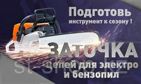 Профессиональная заточка цепей бензопил и электропил в Алматы с гарантией - фото 1 - id-p103520221