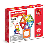 Магнитный конструктор MAGFORMERS Basic Plus Set 26 дет.