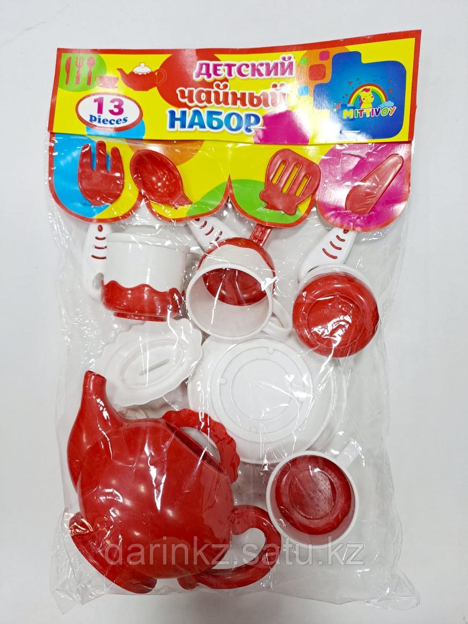 Пластмассовый игрушечный набор посуды Модель КМР 201 - фото 1 - id-p107157078