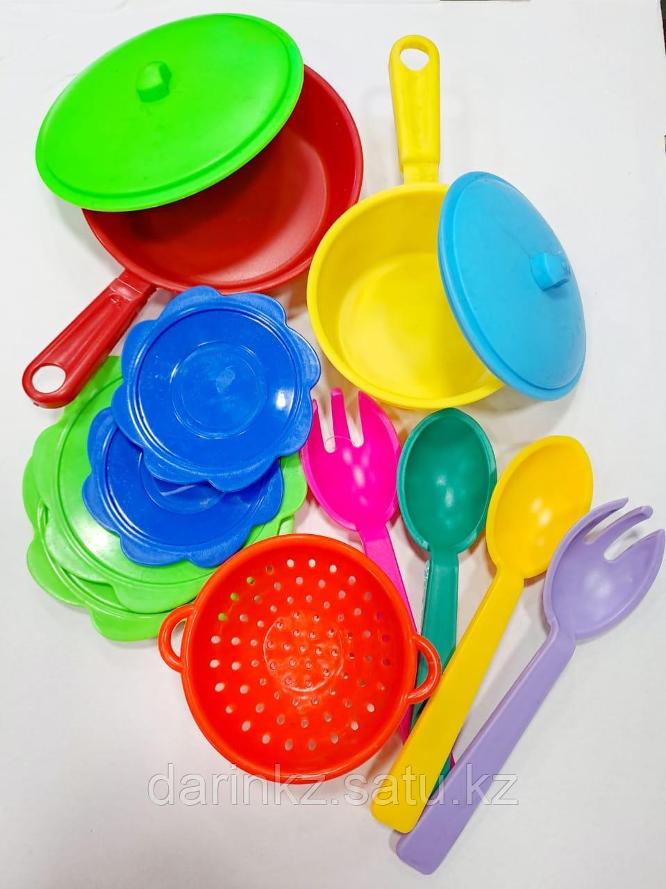 Пластмассовый игрушечный набор "Посуда",упак.полиэт.пакет PP 2015-008 - фото 1 - id-p107157136