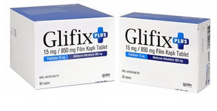 Глификс 15 мг пиоглитазион