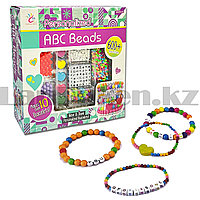 Набор для творчества с бусинами и бисером с буквами ABC Beads 88041