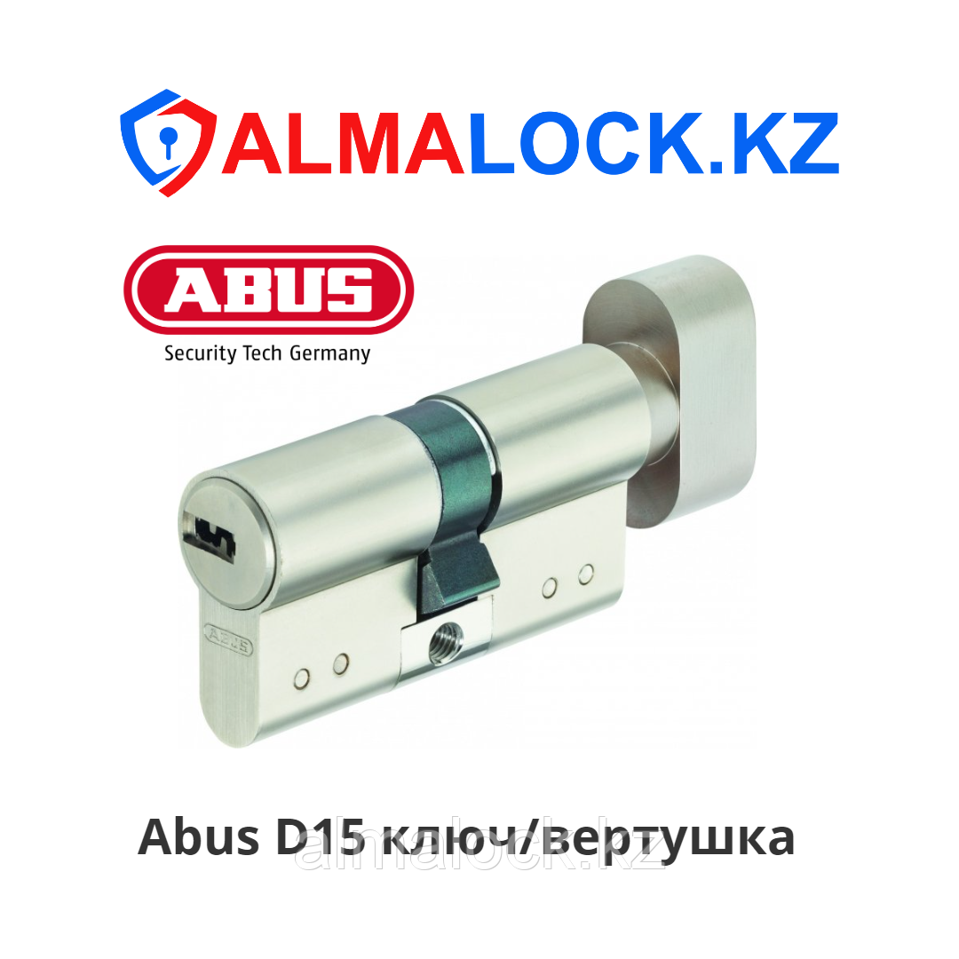 Цилиндр Abus D15 30х30Т ключ/вертушка, фото 1