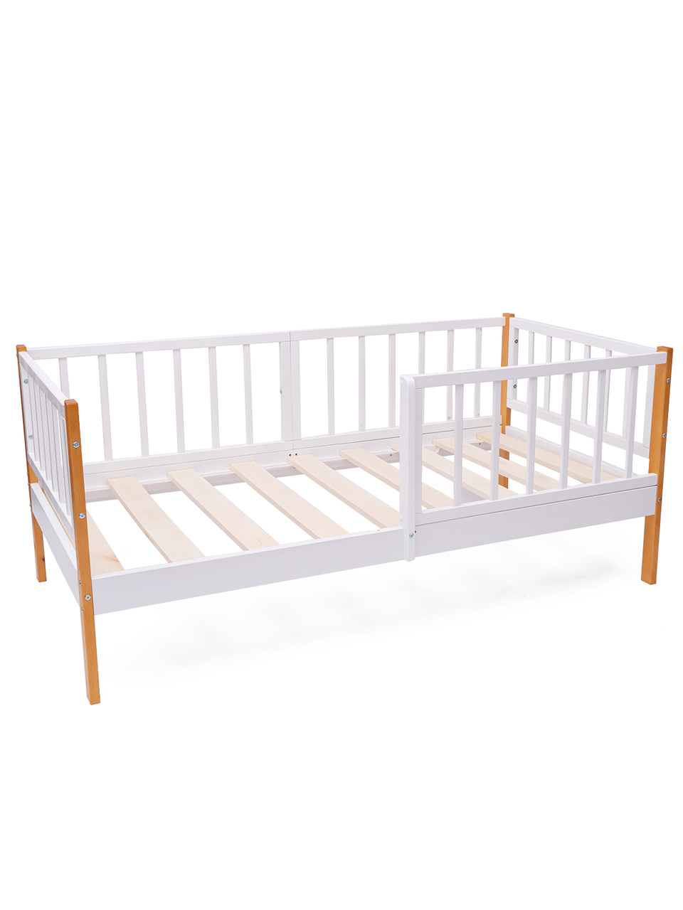 Детская кровать Tomix Lofty 160х80 белый/бук