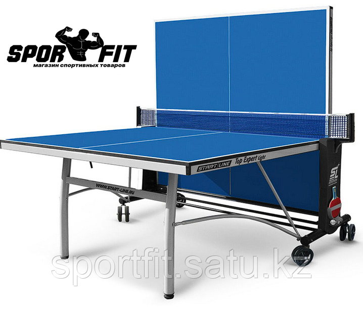Теннисный стол Start line TOP EXPERT Light с сеткой - фото 1 - id-p107191551
