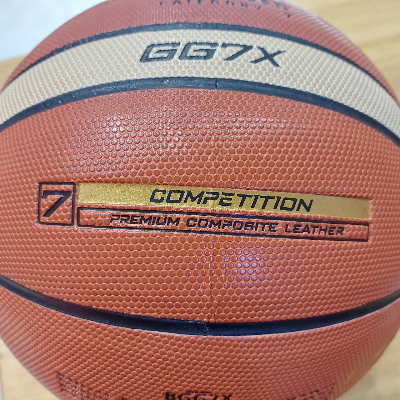 Оригинальный Баскетбольный мяч "Molten" GG7X. Official Basket Ball. Size 7. - фото 2 - id-p107192004