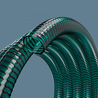 Тамақ неркәсібіне арналған арматураланған м лдір спиральді шланг d.25 мм х 1,3 мм, Aquapolymer