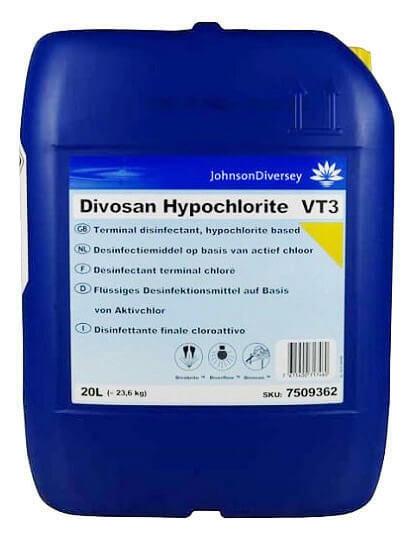 DIVOSAN HYPOCHLORITE - Высокоэффективное моющее средство для санитарной обработки, содержащее активный хлор
