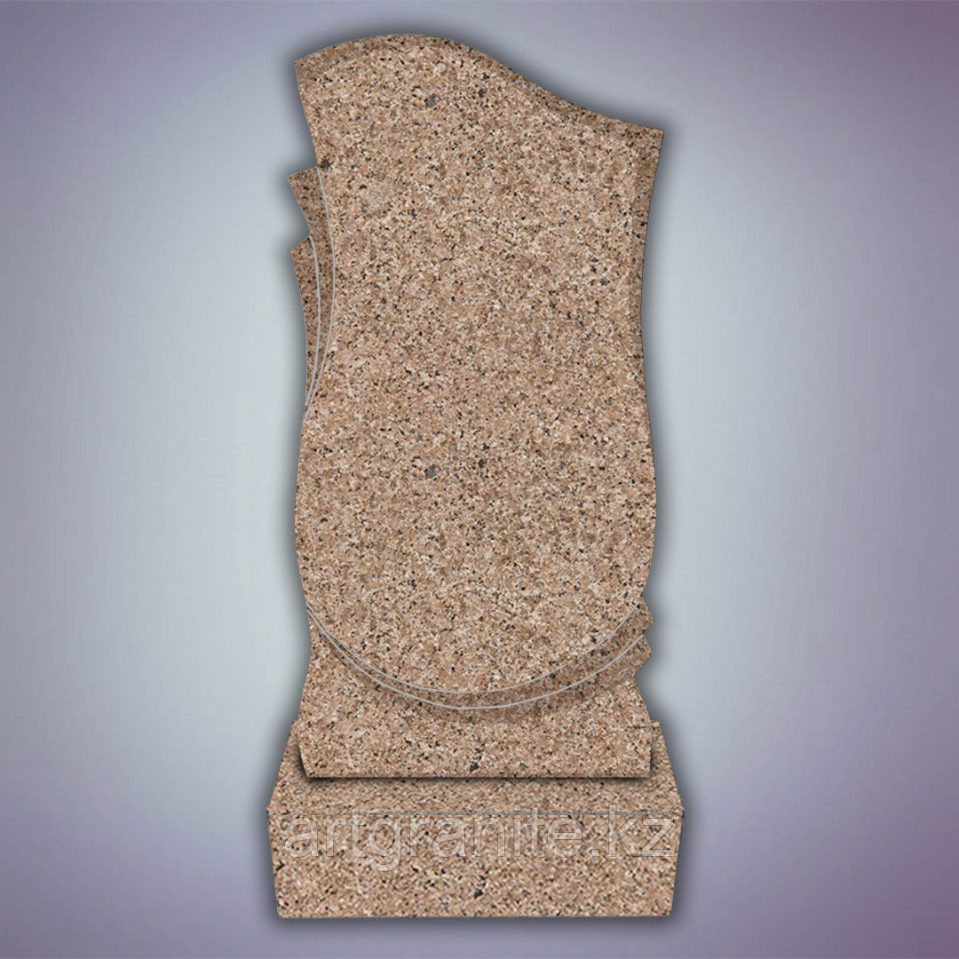 Памятник из Куртинского гранита, фигурный, коричневый - фото 1 - id-p107193688