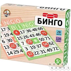 Игра настольная "Бинго" (карт.фишки) 04209