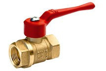 Кран шаровой латунный 11б27п1 м/м Ду 25 Россия