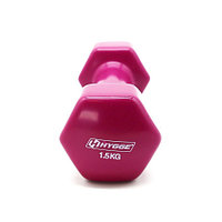 Гантель гексагональная 1.5 кг с виниловым покрытием HYGGE HG2016