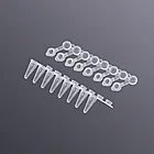 Пробирки Labselect Pst-0208-ft-c объемом 0,2 мл в стрипах по 8 штук, фото 4