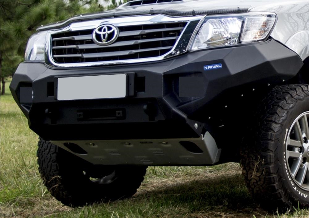 Передний силовой Алюминиевый бампер для TOYOTA HILUX (2011-2015) - фото 3 - id-p107195132