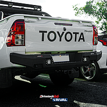 Задний силовой Алюминиевый бампер для TOYOTA HILUX REVO/VIGO (2011-2015-2021), фото 3
