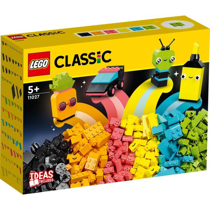 LEGO Classic 11027 Креативное неоновое веселье, конструктор ЛЕГО - фото 1 - id-p107195540