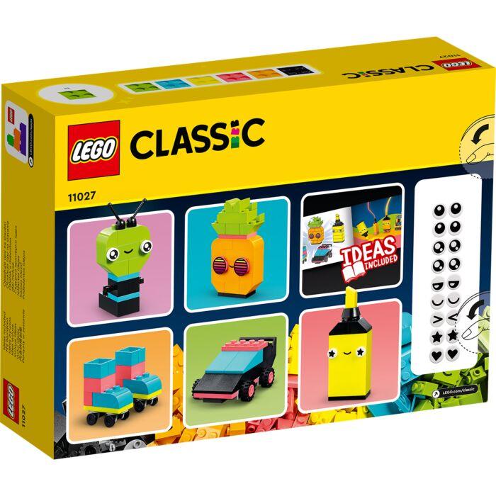LEGO Classic 11027 Креативное неоновое веселье, конструктор ЛЕГО - фото 2 - id-p107195540