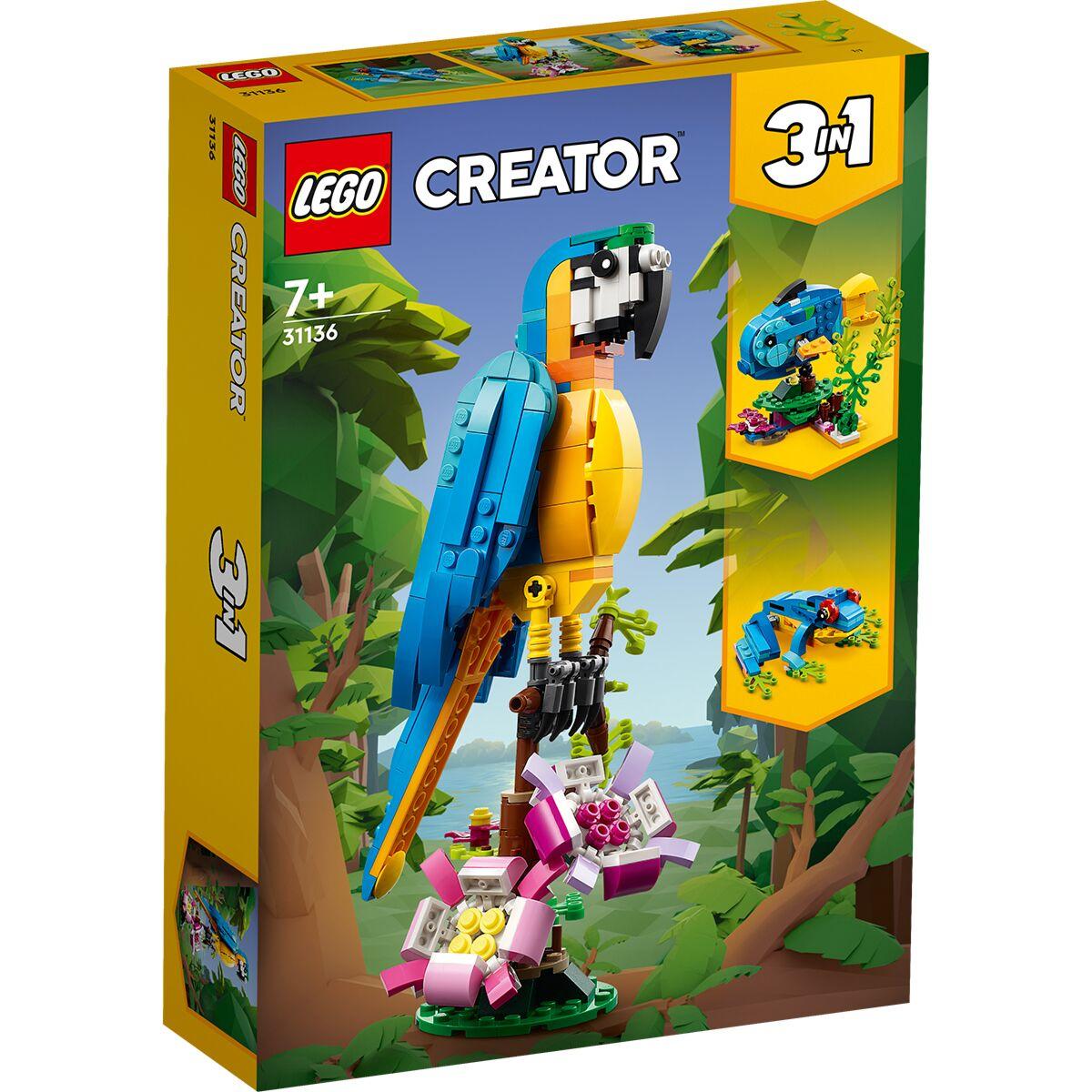 LEGO Creator 31136 Экзотический попугай, конструктор ЛЕГО - фото 2 - id-p107195641