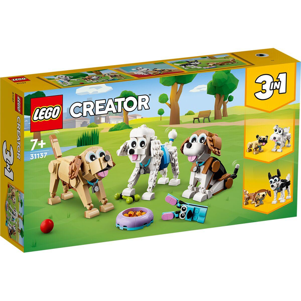 LEGO Creator  31137 Очаровательные собаки, конструктор ЛЕГО