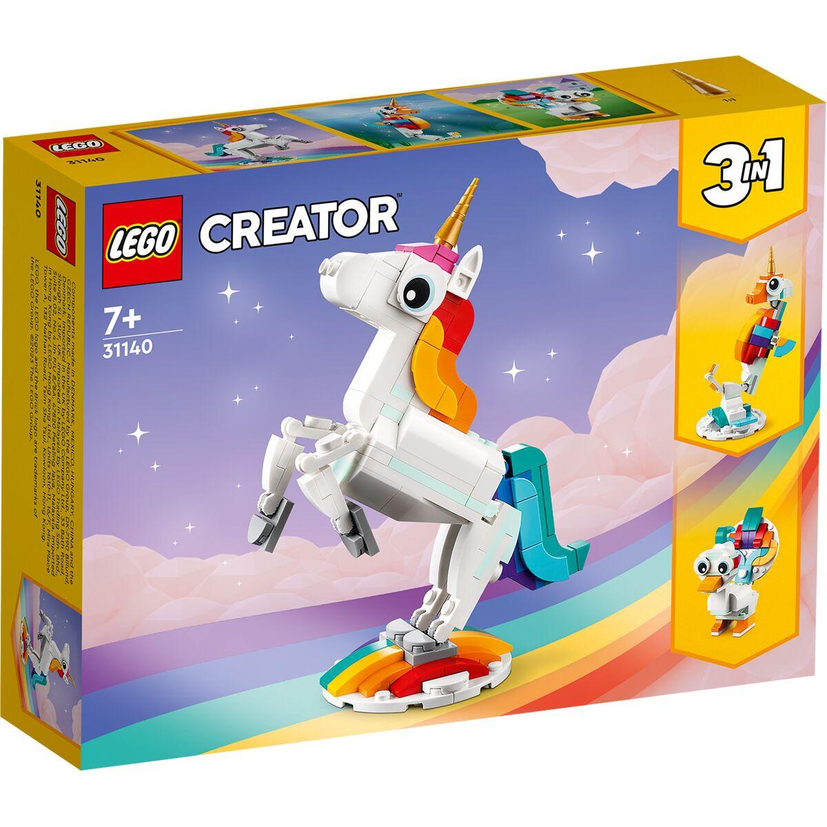 LEGO Creator 31140 Волшебный единорог, конструктор ЛЕГО - фото 2 - id-p107195713