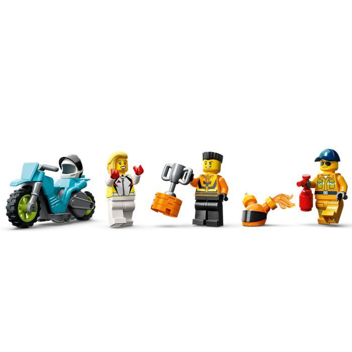 LEGO City 60357 Трюковый грузовик и огненное кольцо, конструктор ЛЕГО - фото 4 - id-p107195921