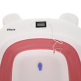 Детская ванна складная Pituso FG1121 термометр Темно-розовый, фото 8