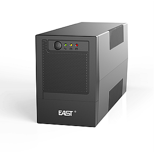 ИБП EAST EA265 — 650 ВА / 390 Вт, AVR 145–295 В, 2×Schuko + 1×IEC C13