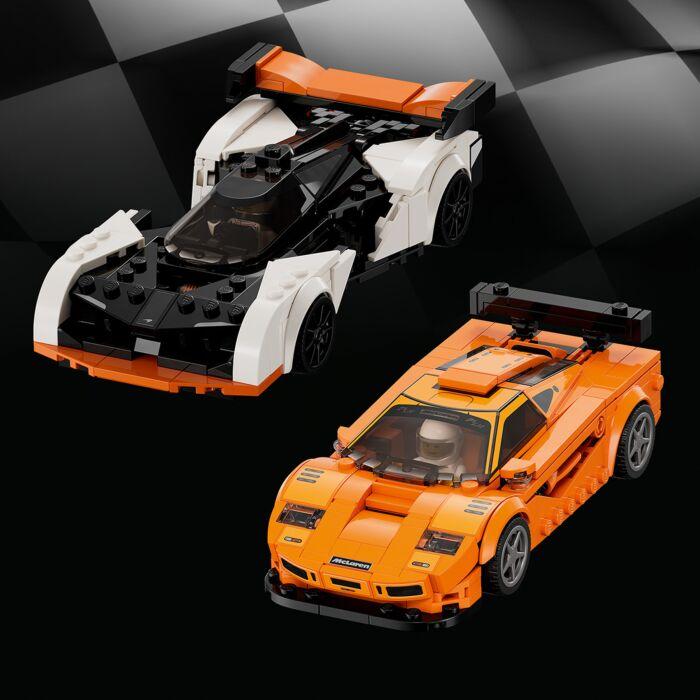 LEGO Speed Champions 76918 McLaren Solus GT & McLaren F1 LM, конструктор ЛЕГО - фото 7 - id-p107197177