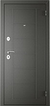 Металлическая дверь ТИТАН 2050/860/R 8С БЕТОН СНЕЖНЫЙ ГРАФИТ