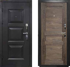 Входная дверь Промет МЕГА-2066/880/ R Правый Дуб шале мореный