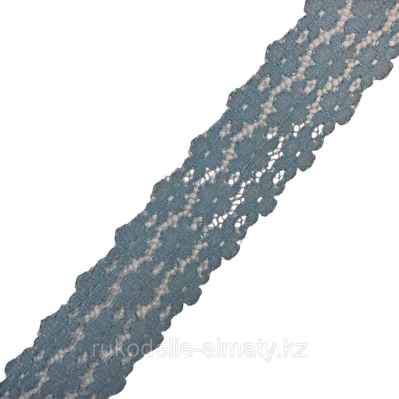 Кружево-гипюр в ленте ,ширина-25 мм голубой - фото 3 - id-p107215010