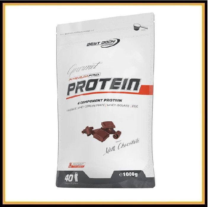 Протеин - Best Body Nutrition Gourmet Premium Pro 1 кг (Шоколадно-вафельное печенье)