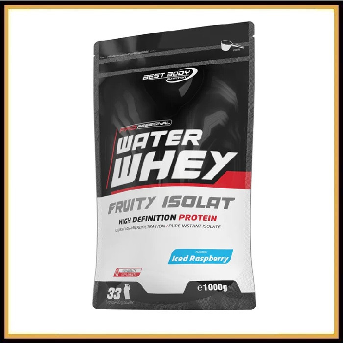 Протеин - BBN Professional Water Whey Fruity Isolat 1 кг (Малина)