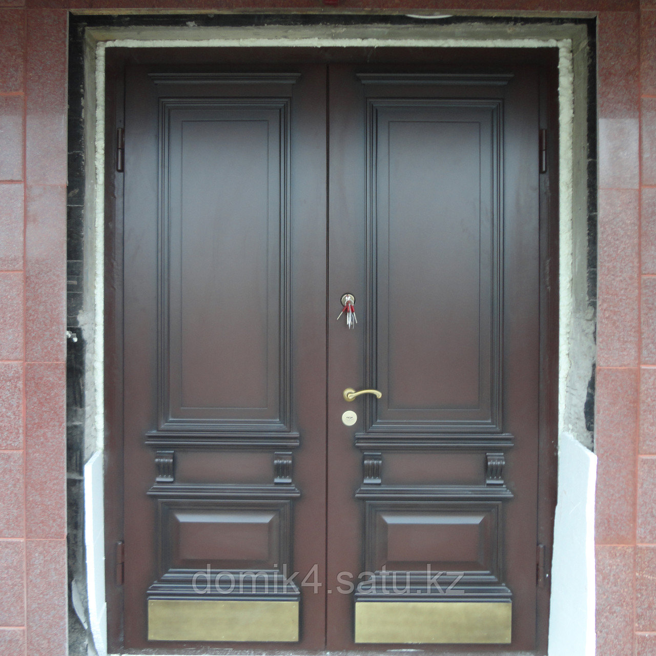 Входные двери стальные облагороженные в дом №4 - фото 8 - id-p107195464