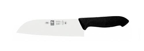 Нож японский Santoku 180/300мм черный HoReCa Icel | 28100.HR25000.180