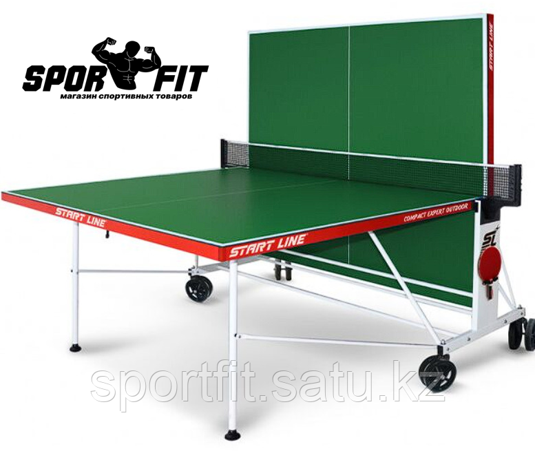 Теннисный стол Start line COMPACT Expert Outdoor - фото 2 - id-p107218437